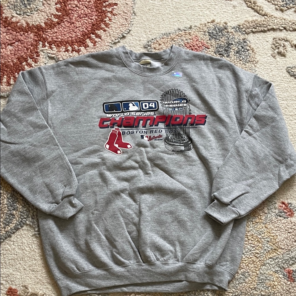 Lee Gray World Series Champions Crewneck Sweater